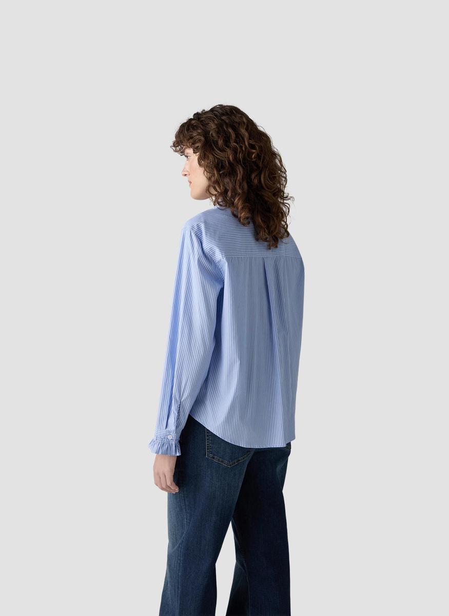 Le Comte Blouse 55-624103 Blauw 4