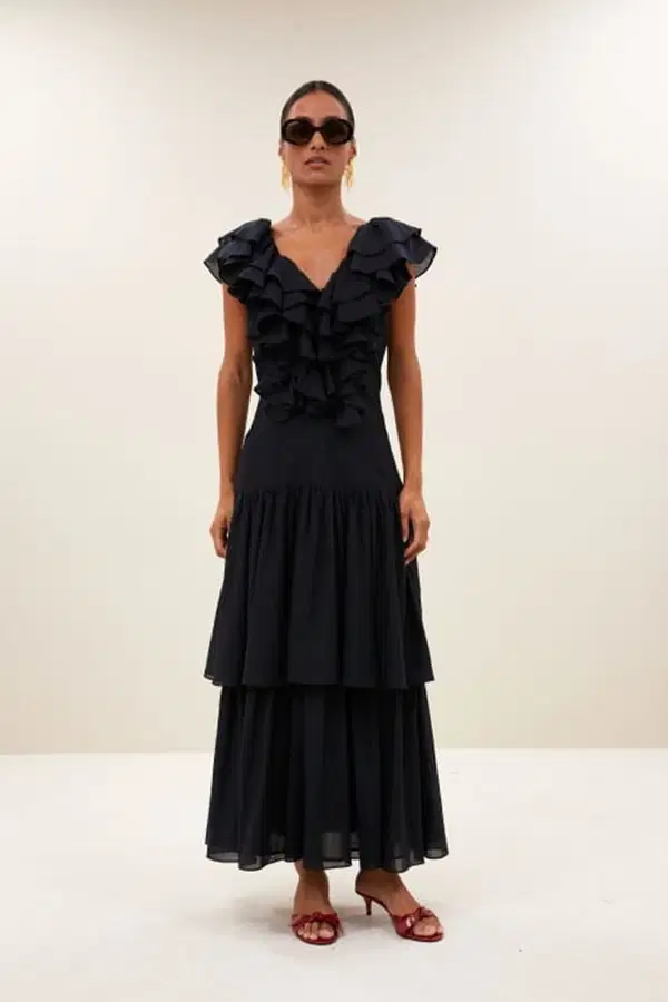 By-Bar Jurk Loren Zwart 1