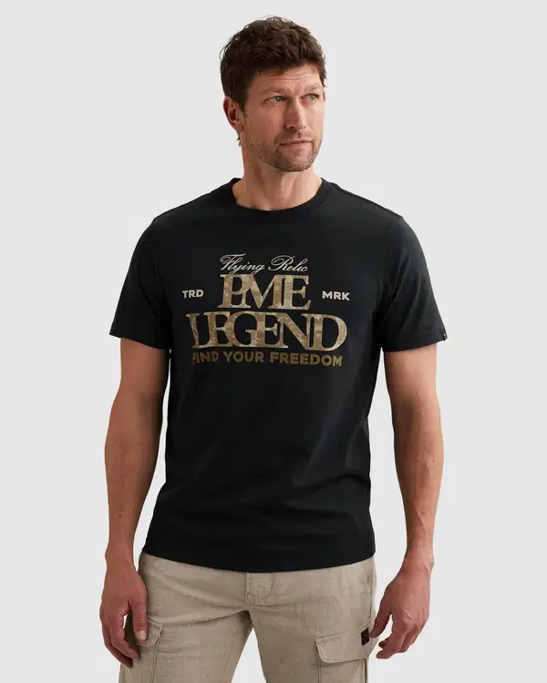 PME Legend T-Shirt PTSS2604596 Blauw 1