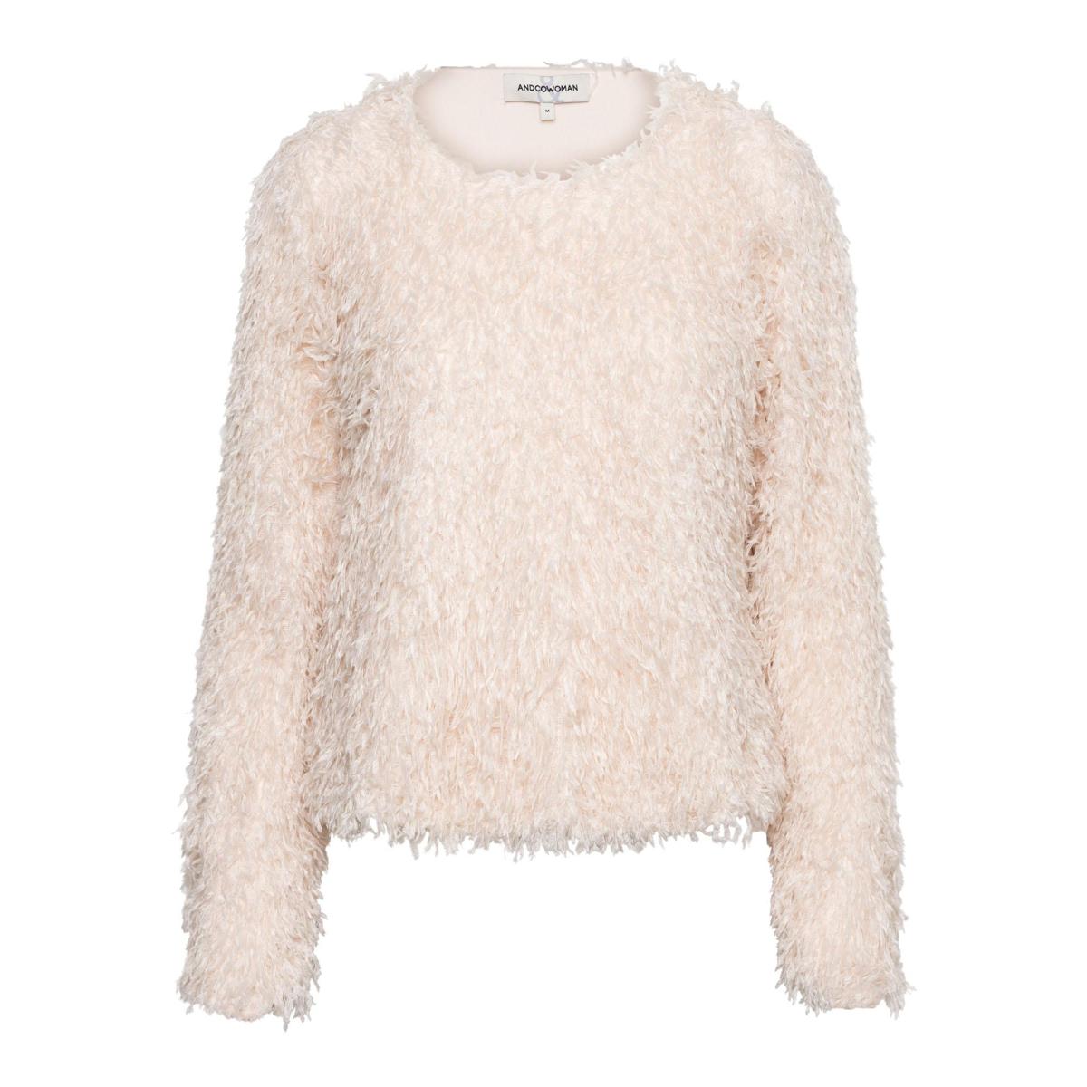 &Co Woman Trui Heather Off-White 2