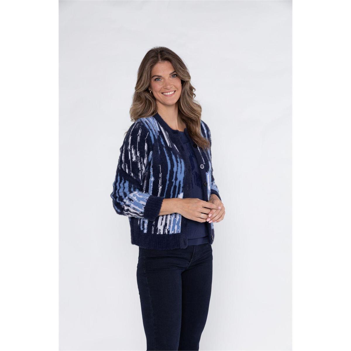 Roberto Sarto Vest 531023 Blauw 4