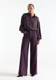 Jansen Amsterdam Pantalon JONE W26.4 Paars 1