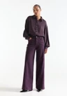 Jansen Amsterdam Pantalon JONE W26.4 Paars 1