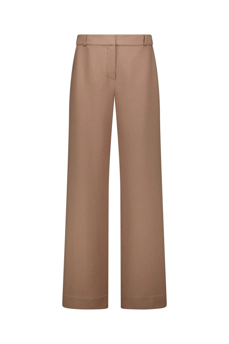 Studio Anneloes Pantalon Lexie Waffle Bruin 2