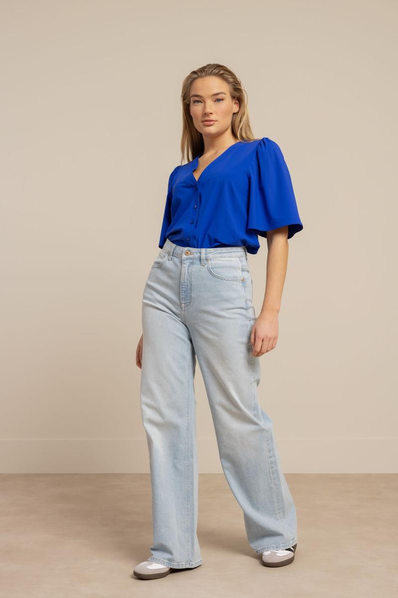 Studio Anneloes Blouse Axel blouse Blauw 5