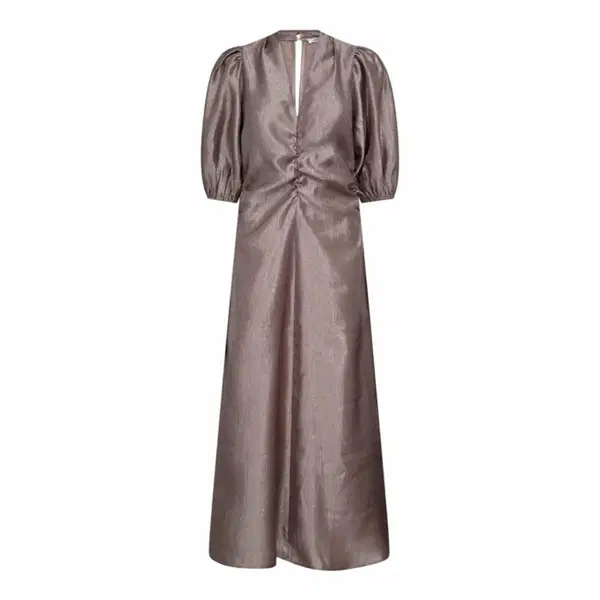 Co'Couture Jurk Ringo Taupe 1