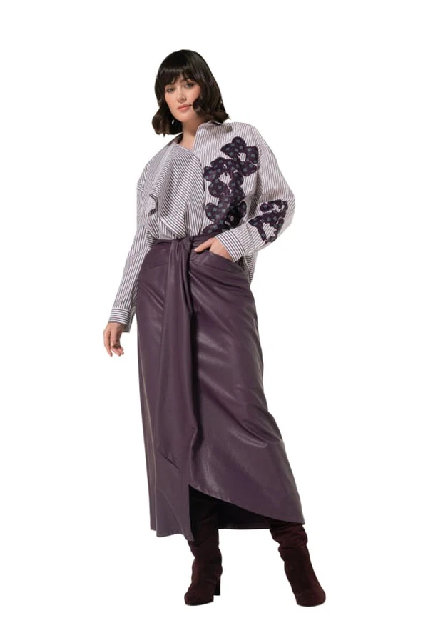 Caroline Biss Rok 4704 Paars 1