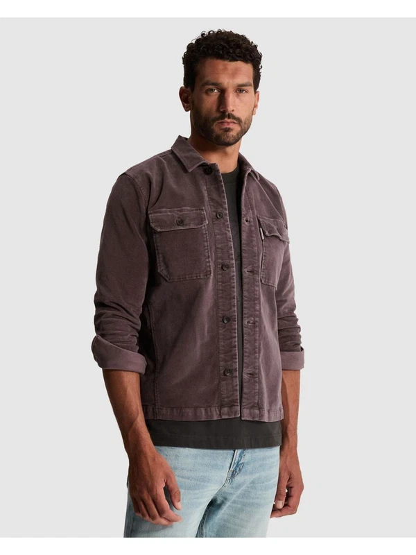 Cast Iron Overshirt CSI2609230 Paars 1