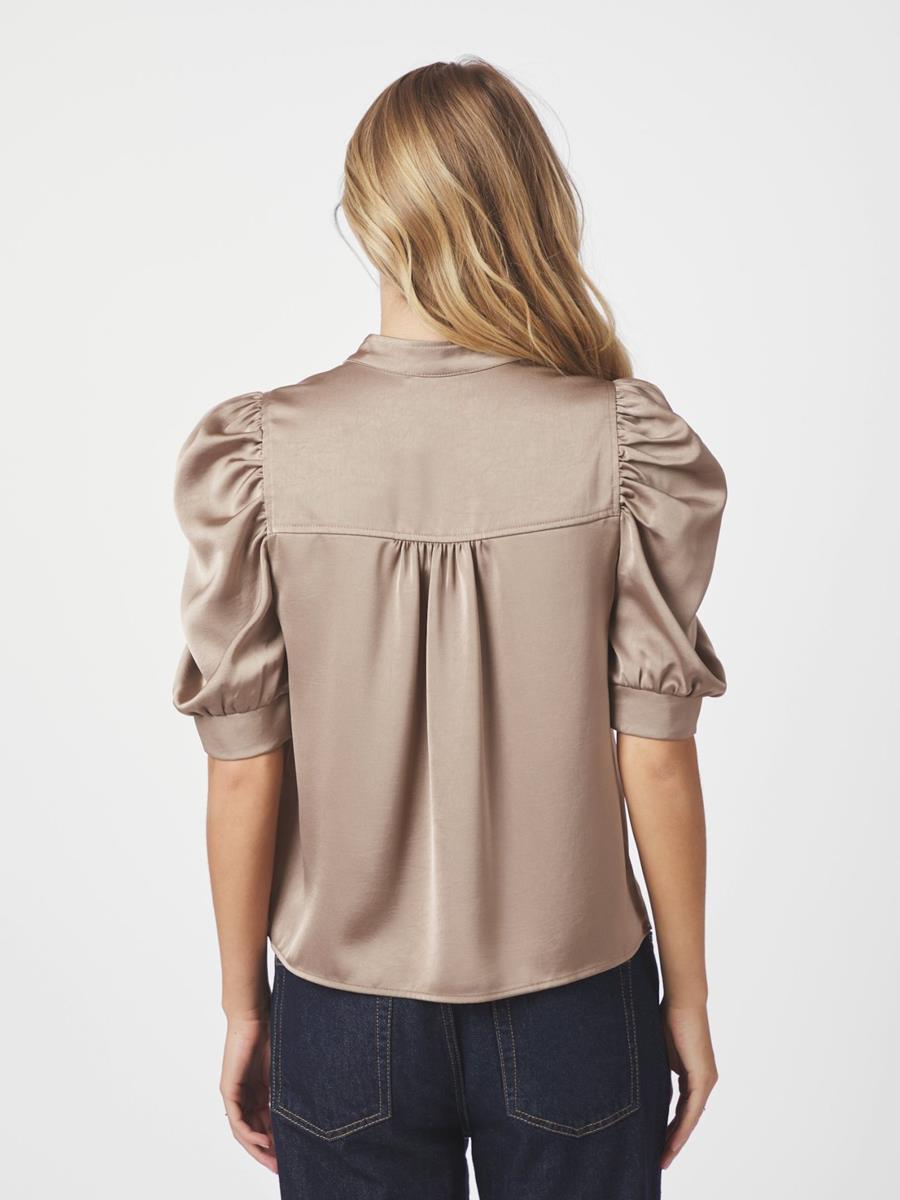 Neo Noir Blouse Roella Taupe 3
