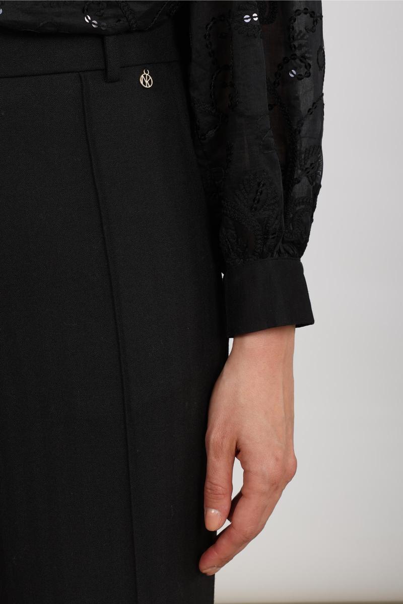 NUKUS Blouse NKF02259 Zwart 6