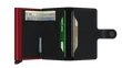 Secrid Miniwallet Matte Black Red Zwart 4