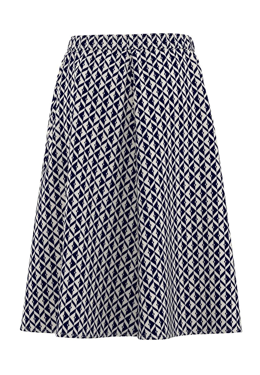 Frank Walder Rok S62602206 Blauw 2