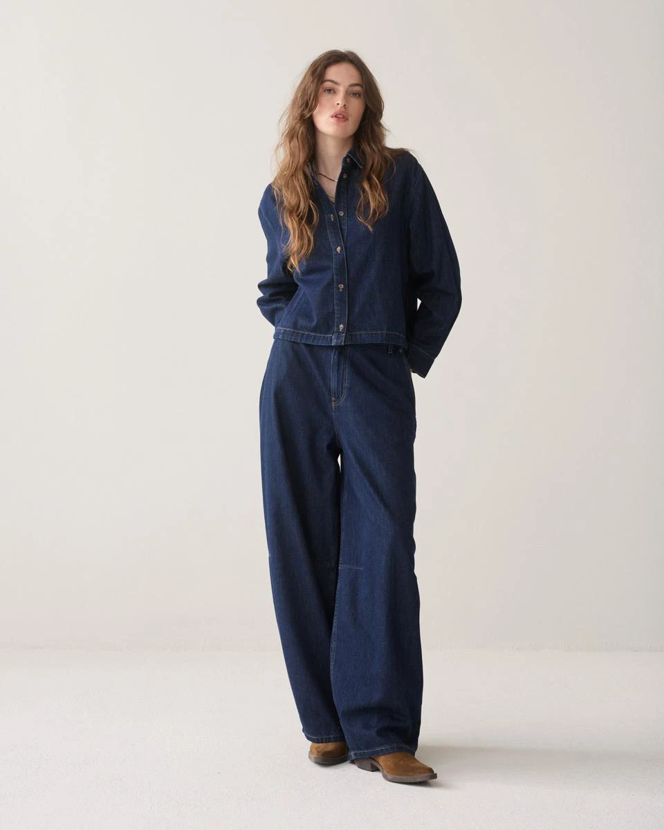 Summum Blouse 2s3404-5184 Blauw 1