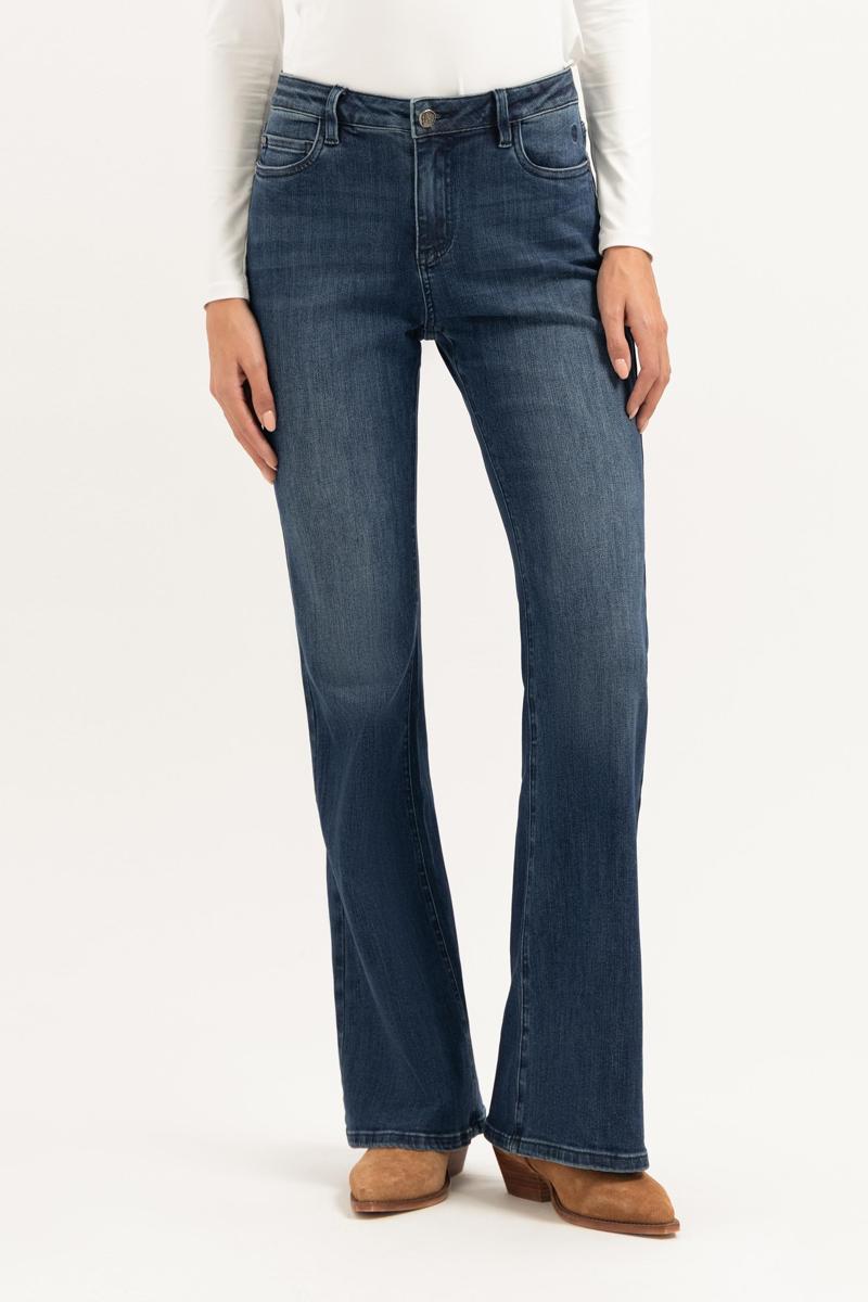 Florèz Jeans Chloé Flared Blauw 1