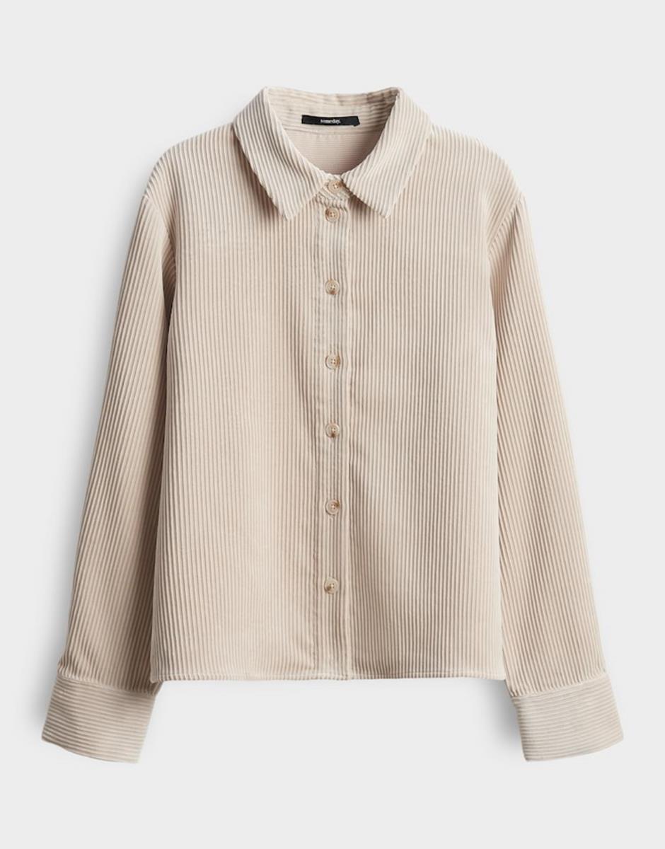 SOMEDAY Blouse Zortney Bold Beige 2