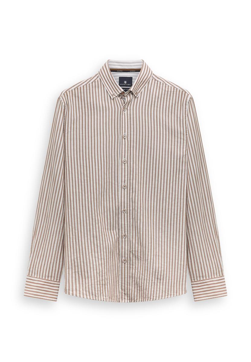 State of Art Overhemd 212-16158 Bruin 2