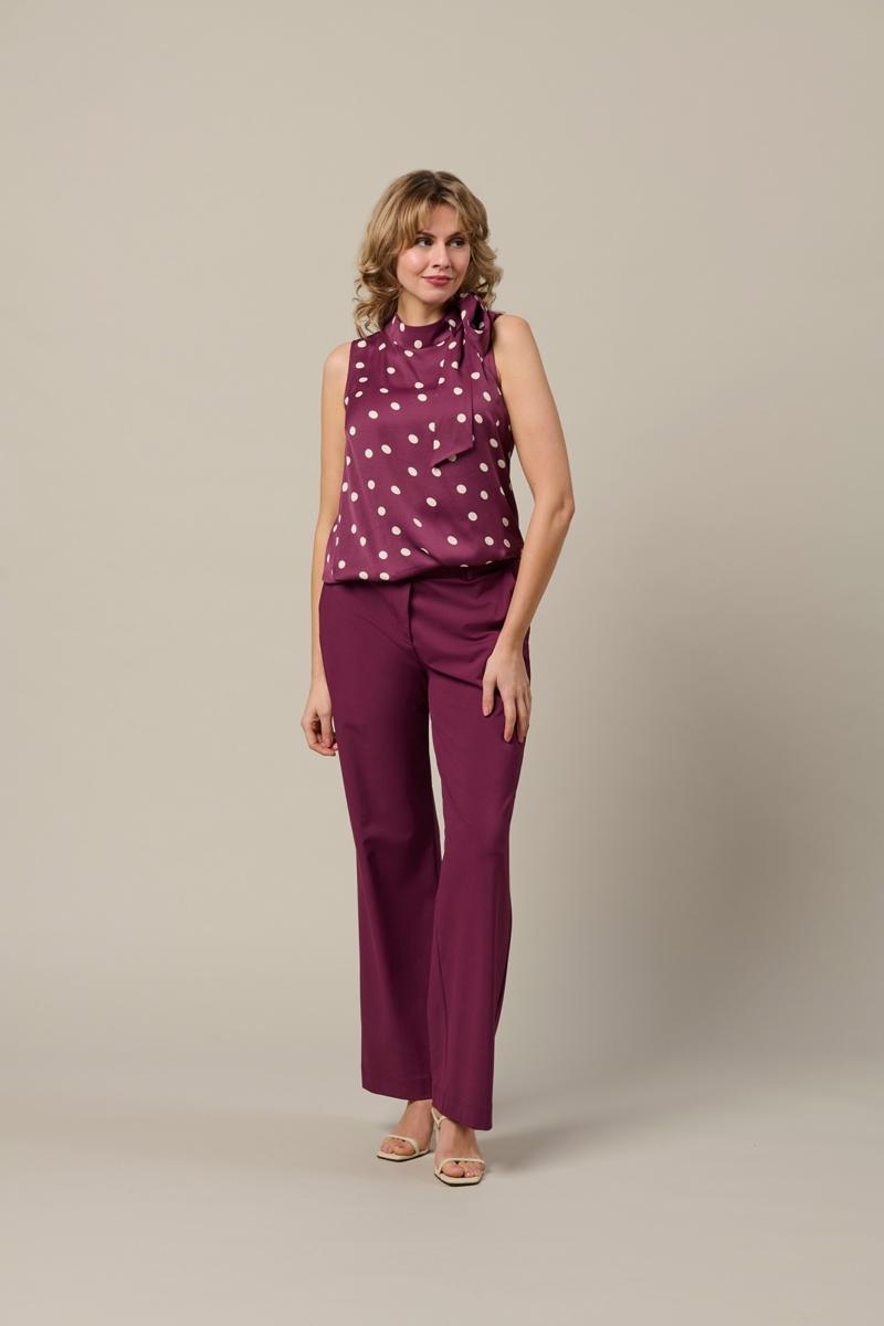 &Co Woman Pantalon PA264 Paars 4