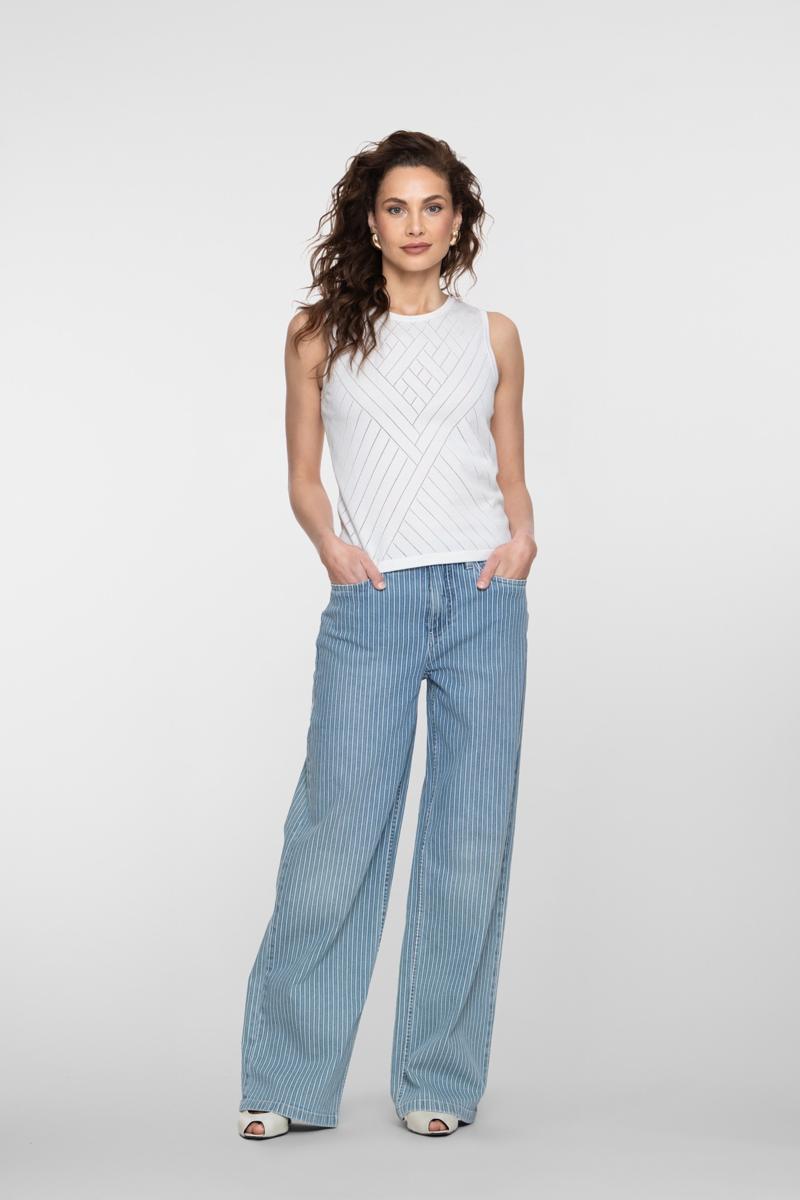 Geisha Jeans 61042-10 Blauw 1