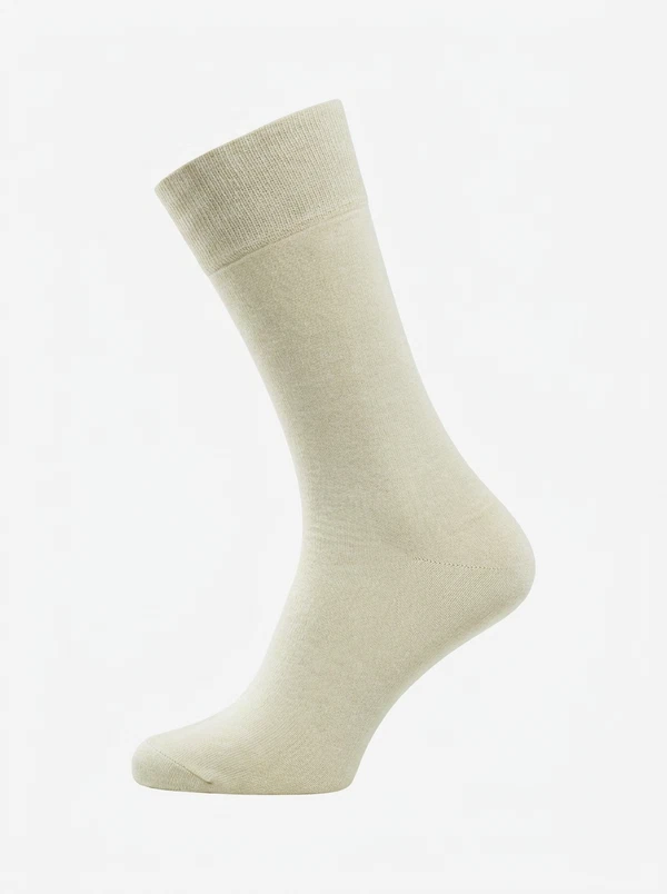 Carlo Lanza Sokken 100 Classico Beige 1