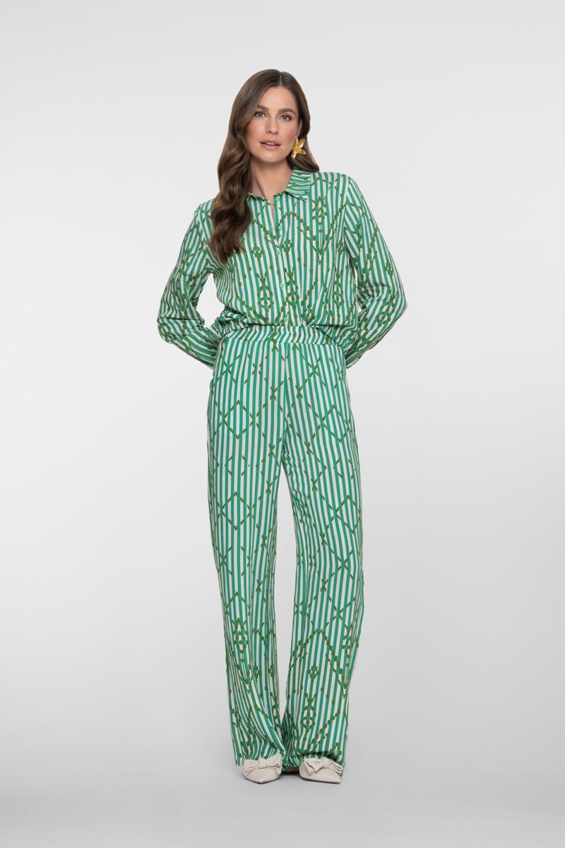 Geisha Blouse 63279-20 Groen 1