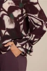 Studio Anneloes Blouse Paula Flower Paars 5