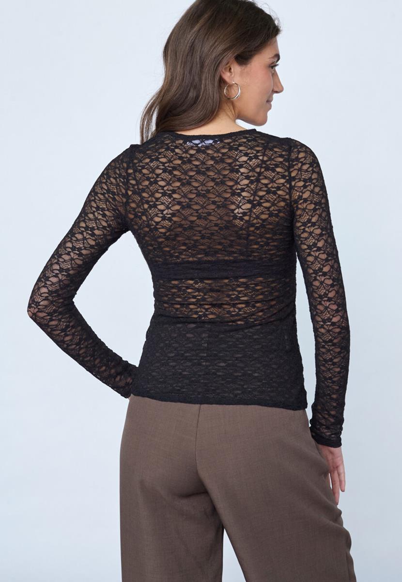 Sisters Point Longsleeve Gimas-Ls Zwart 3