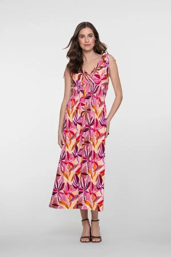 Geisha Jurk 67155-60 MILA Roze 1