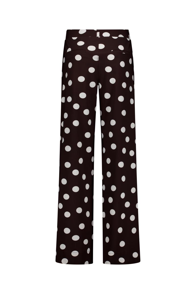 Studio Anneloes Pantalon Lexie dot trouser Bruin 2