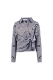 NUKUS Blouse NKF02139 Bruin 1