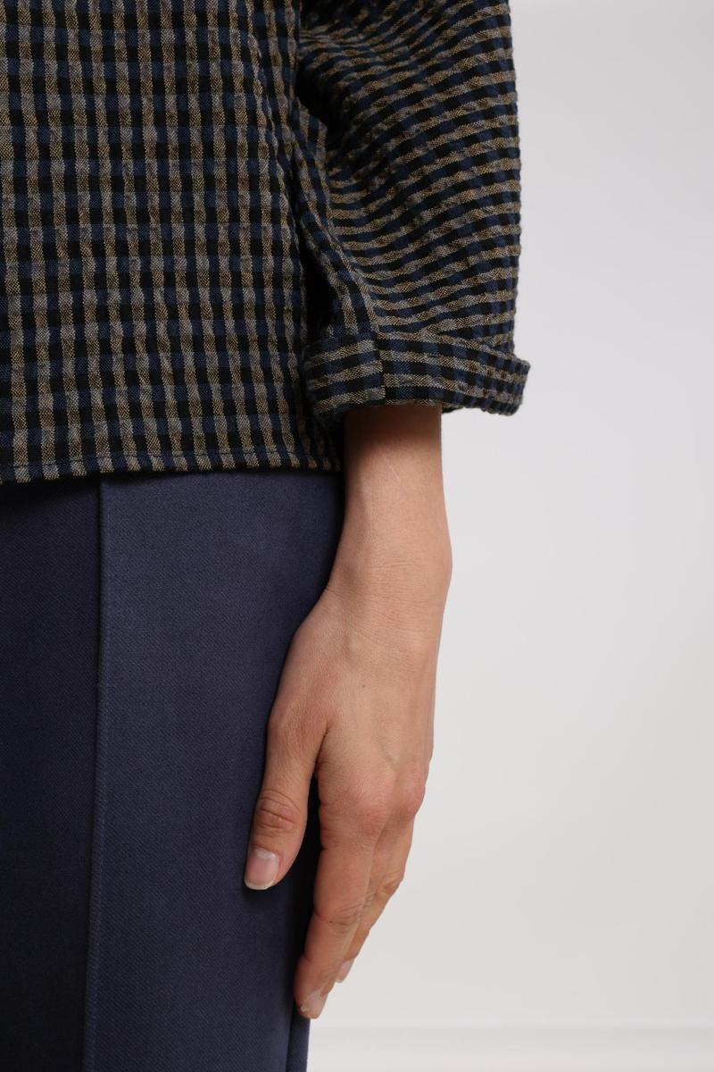 NUKUS Blouse Maya Bruin 5