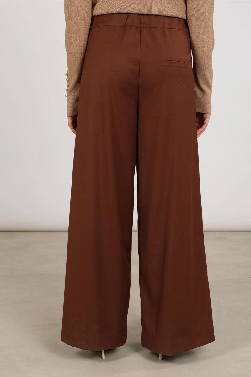 NUKUS Pantalon Lieve Bruin 3