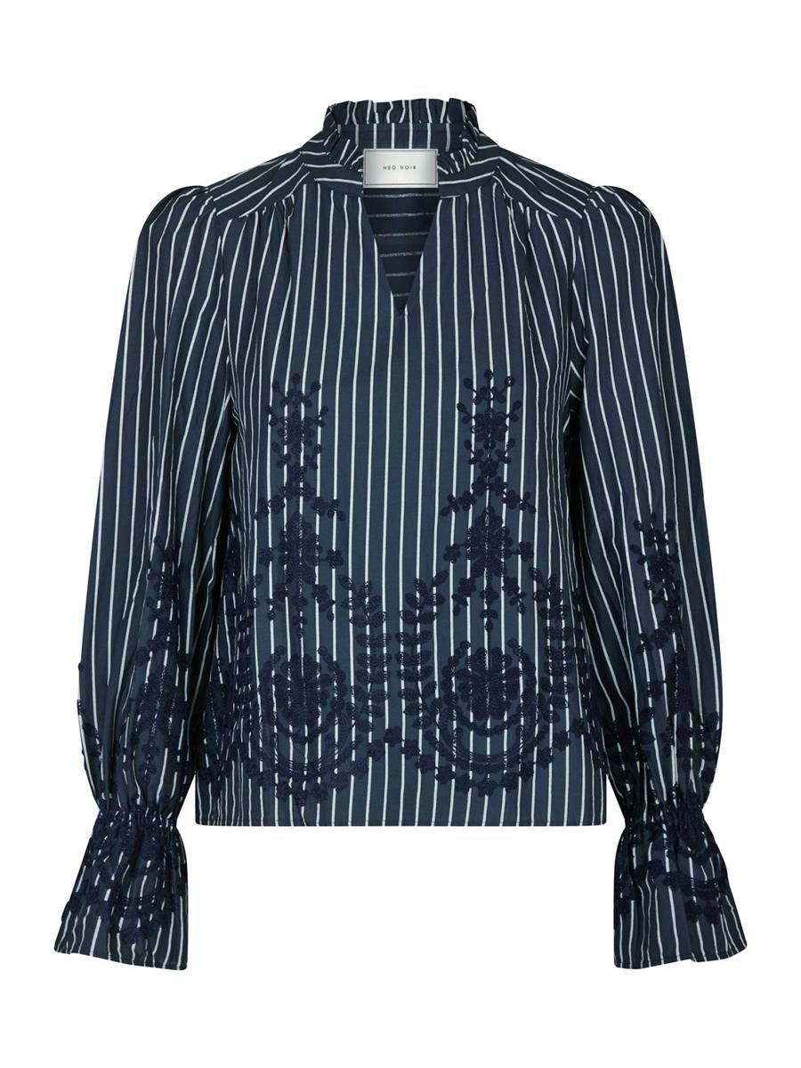 Neo Noir Blouse Amara Blauw 2