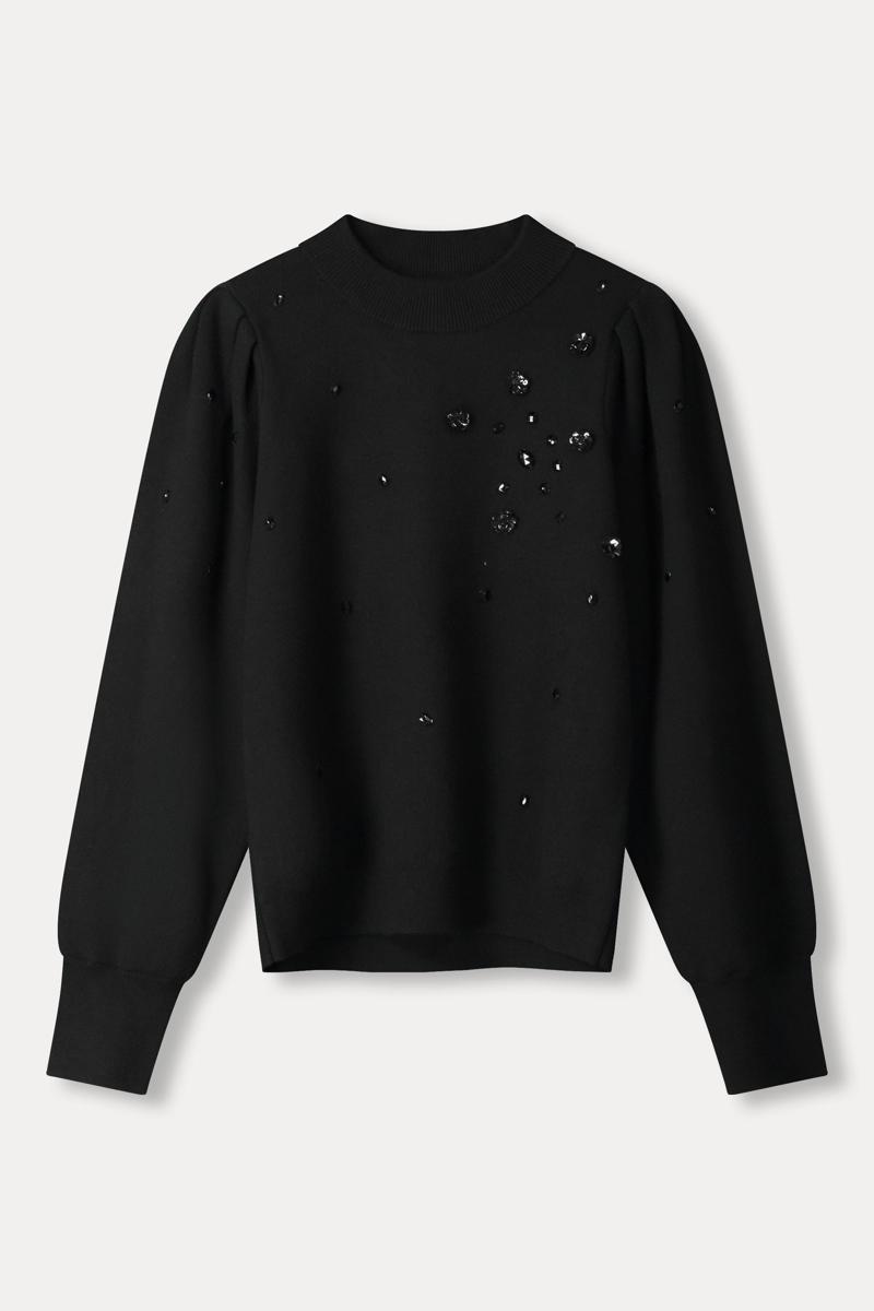 POM Amsterdam Trui SP9312 Zwart 2