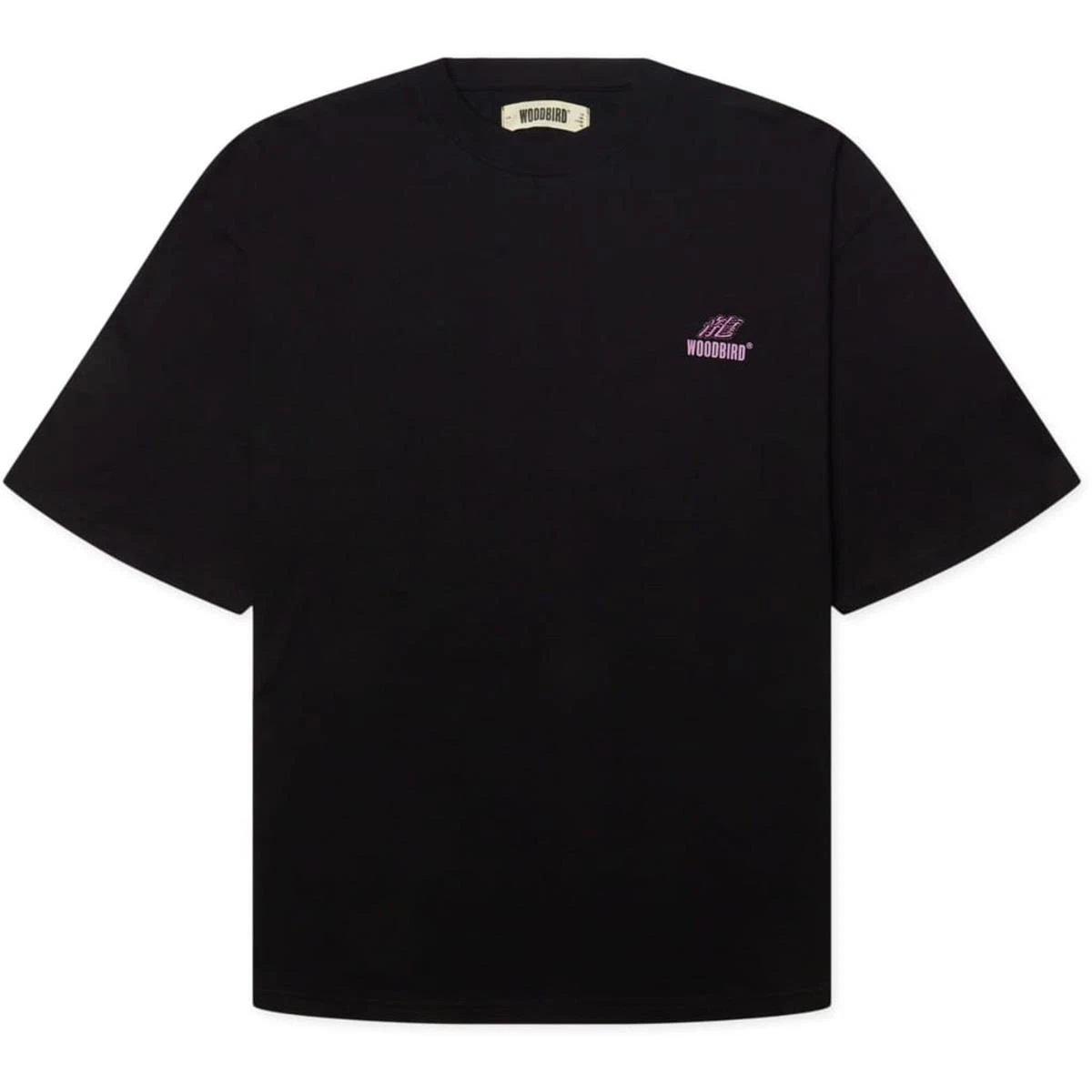 WOODBIRD T-Shirt Beam Zwart 4