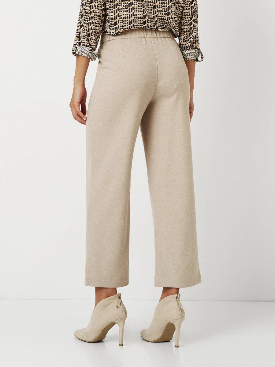 TONI TONI Pantalon Sue Wide Chic 7/8 Off-White 4