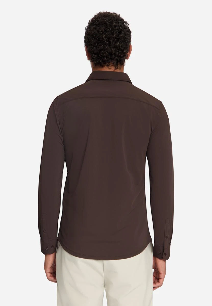No Excess Overhemd 33410885SN Bruin 5
