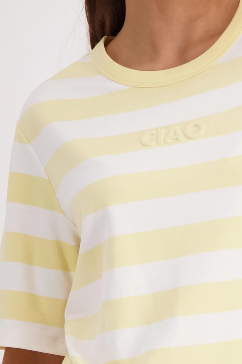 Monari T-Shirt 410126 Geel  4