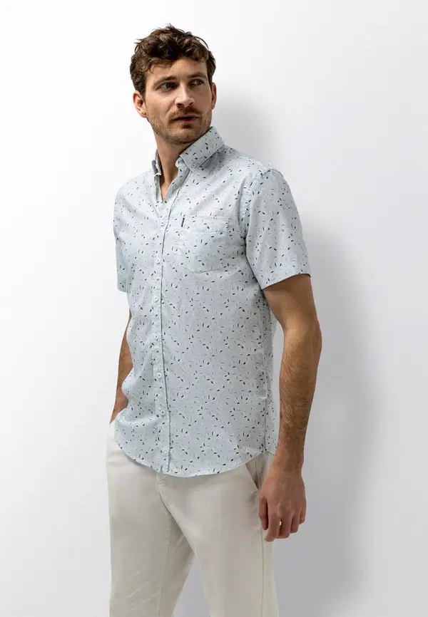 State of Art Overhemd 264-16153 Blauw 1