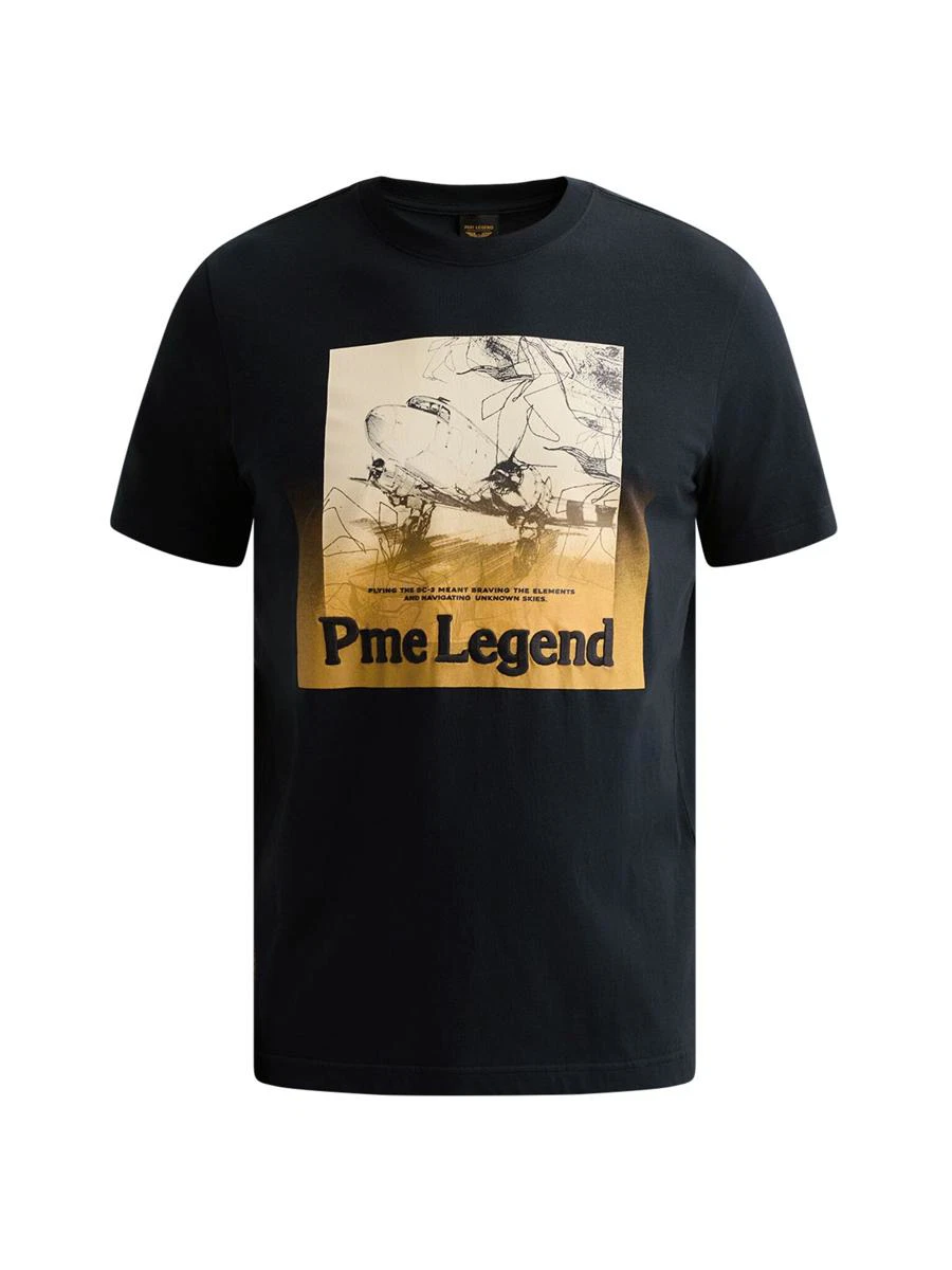 PME Legend T-Shirt PTSS2608571 Blauw 1