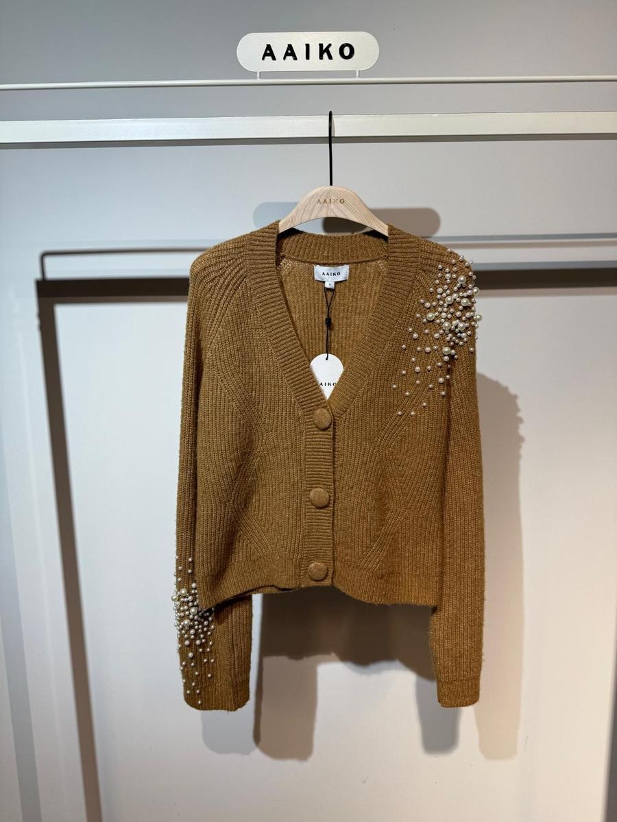 Aaiko Vest LORIC LYO 390 Bruin 1