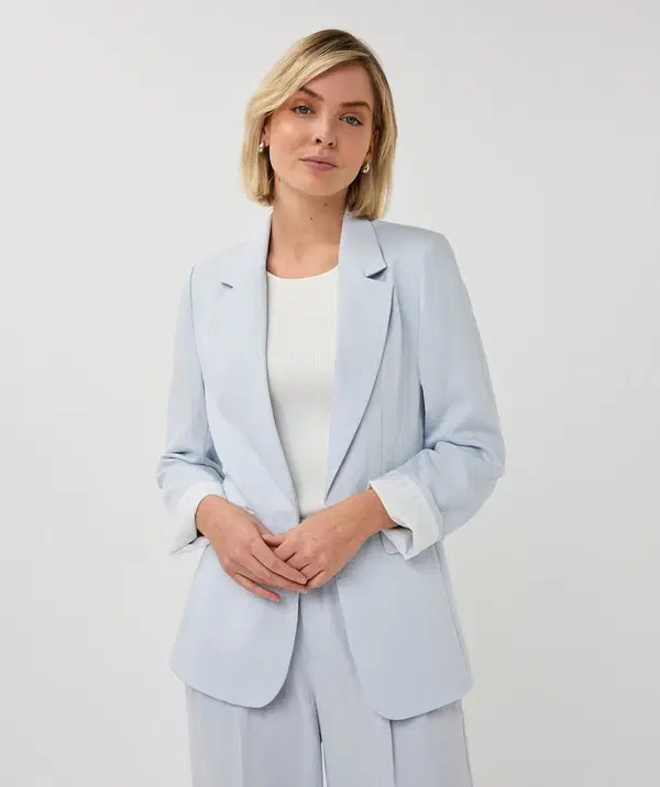 EsQualo Blazer SP26.10037 Blauw 1