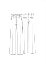 Jansen Amsterdam Pantalon KIAN W26 Bruin 1