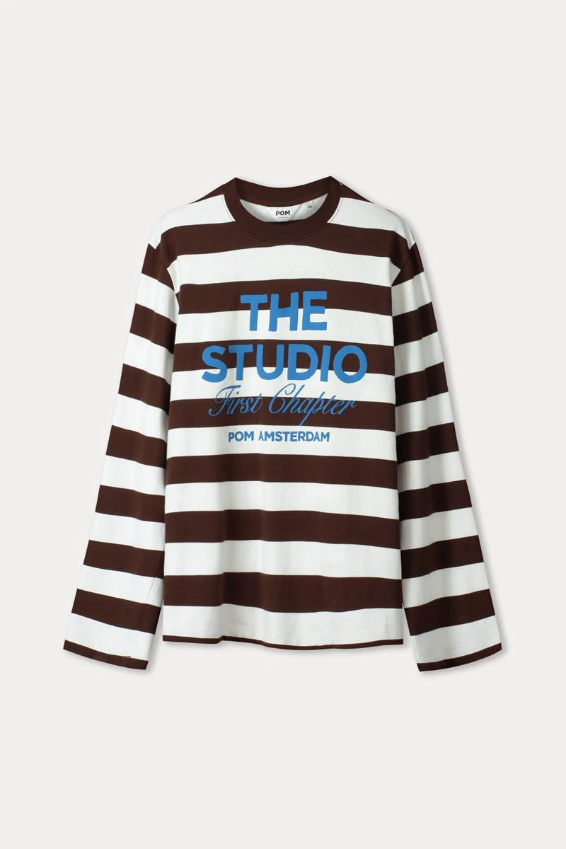 POM Amsterdam Longsleeve SP9714 Bruin 1