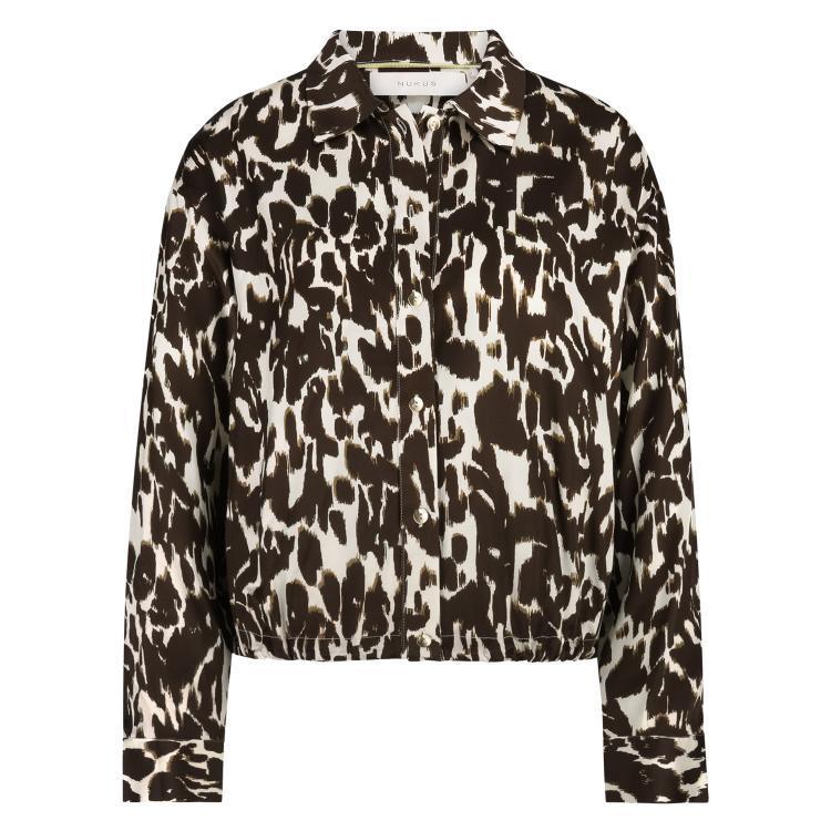 NUKUS Blouse NKF02065 Bruin 2