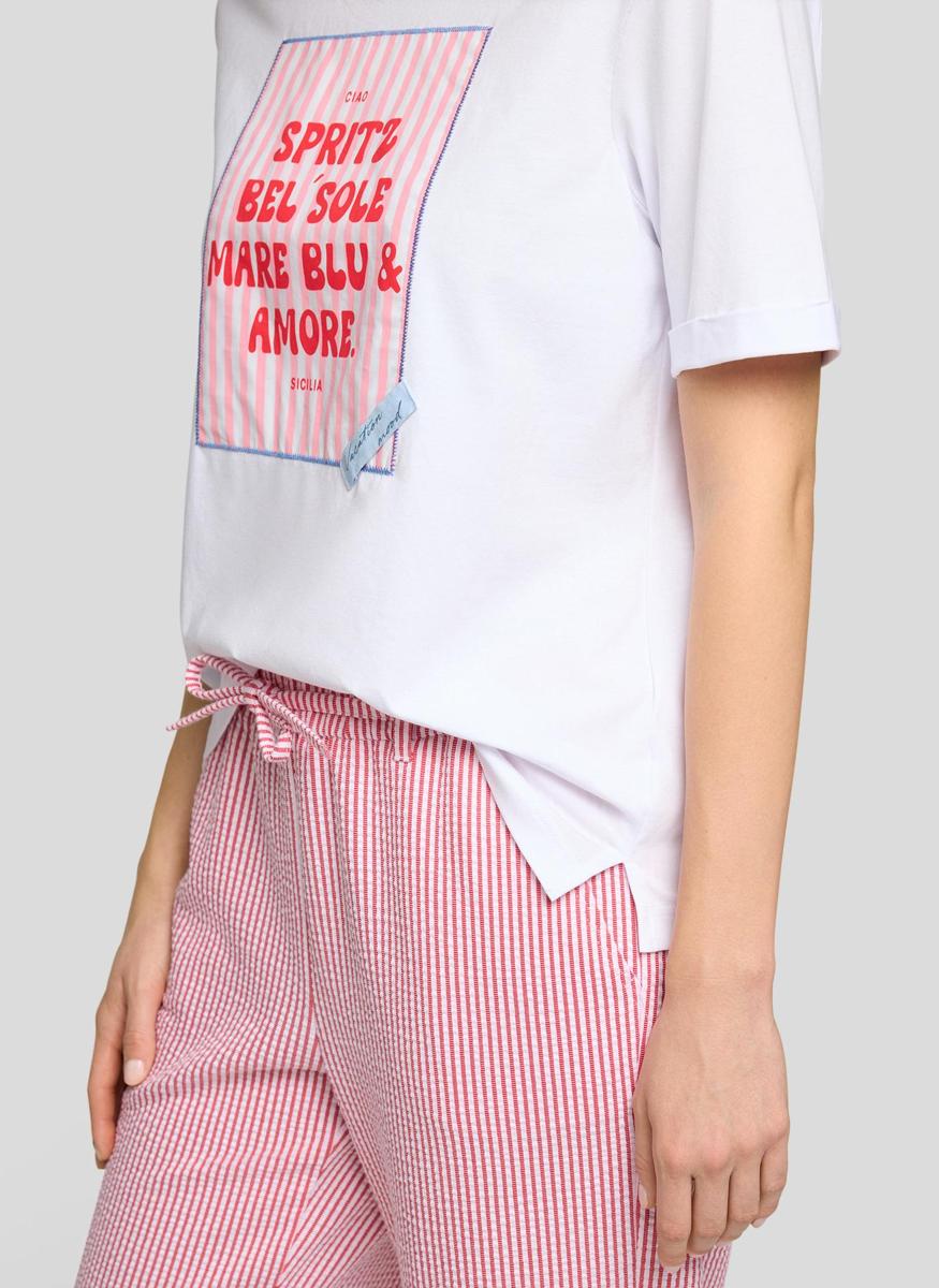 Rabe T-Shirt 56-124321 Wit 5