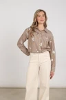 NUKUS Blouse NKF02137 Taupe 6
