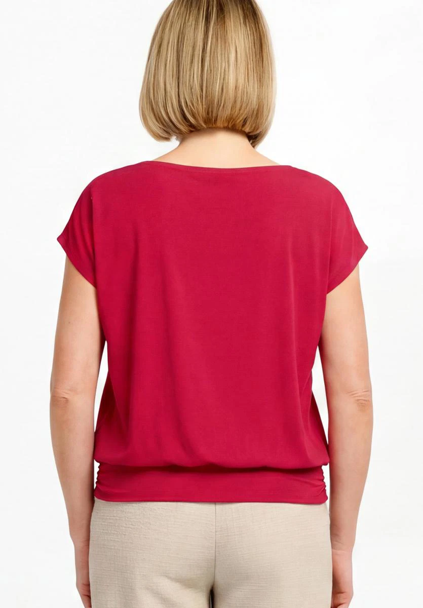 Bianca T-Shirt Wiebke Rood 3