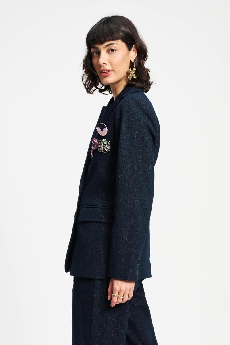 POM Amsterdam Blazer SP9366 Blauw 6