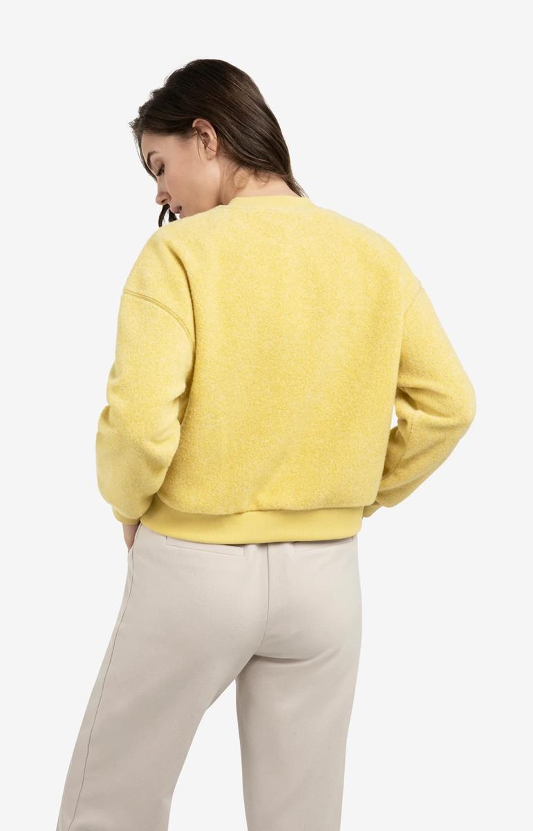 YAYA Sweater 01-109104-601 Geel 3