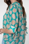 Geisha Blouse 63478-20 Blauw 6